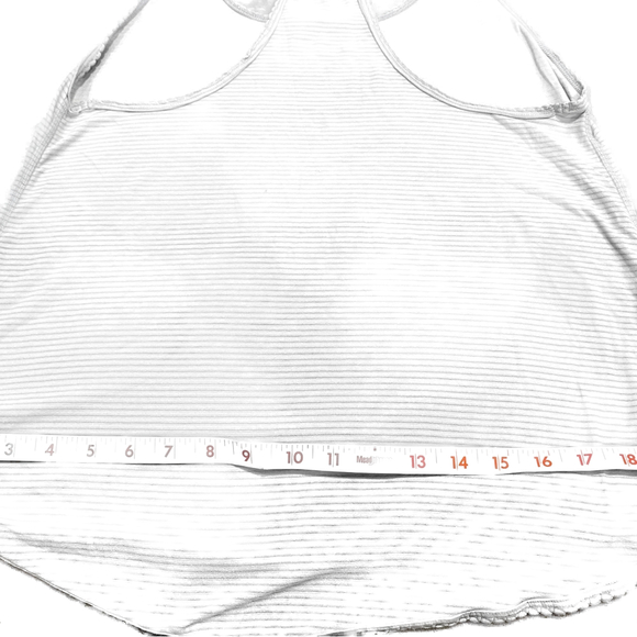 Lululemon what the sport periwinkle stripe singlet size 8 - Picture 3 of 4